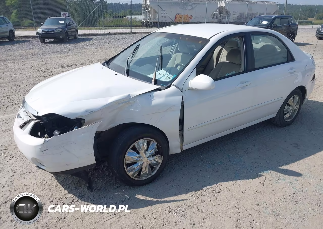 2004 Kia Spectra Ex-Lx VIN:KNAFE121945015920 - 2