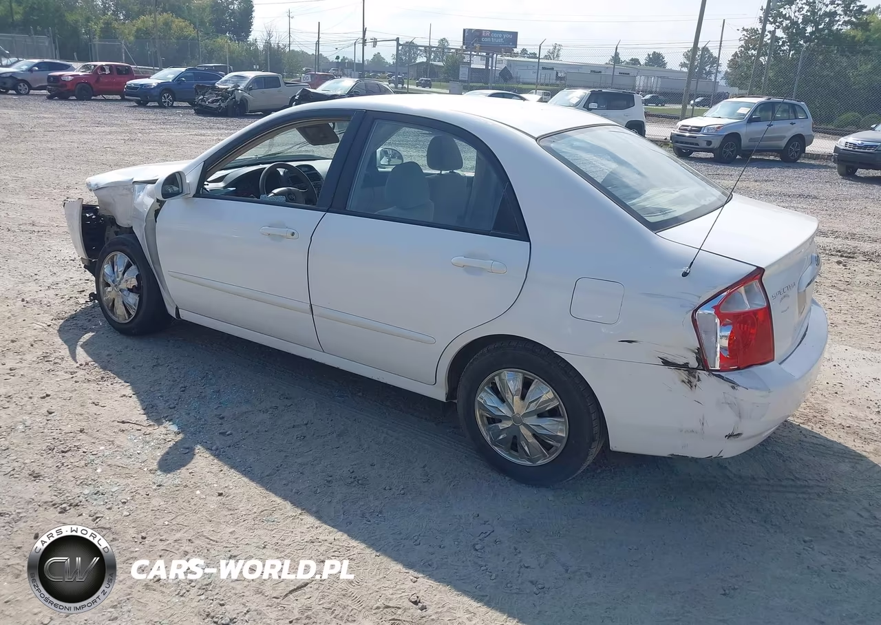 2004 Kia Spectra Ex-Lx VIN:KNAFE121945015920 - 3