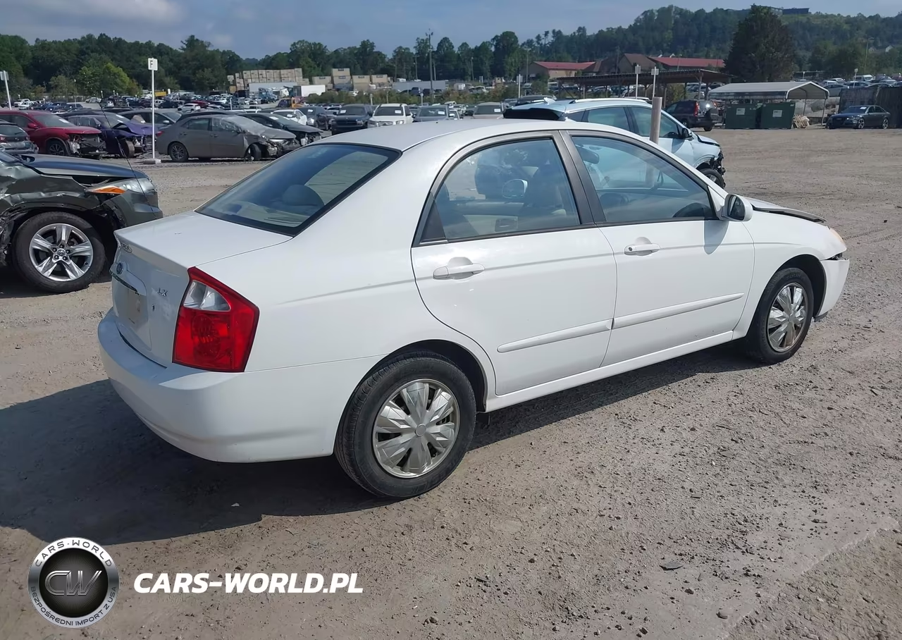 2004 Kia Spectra Ex-Lx VIN:KNAFE121945015920 - 4