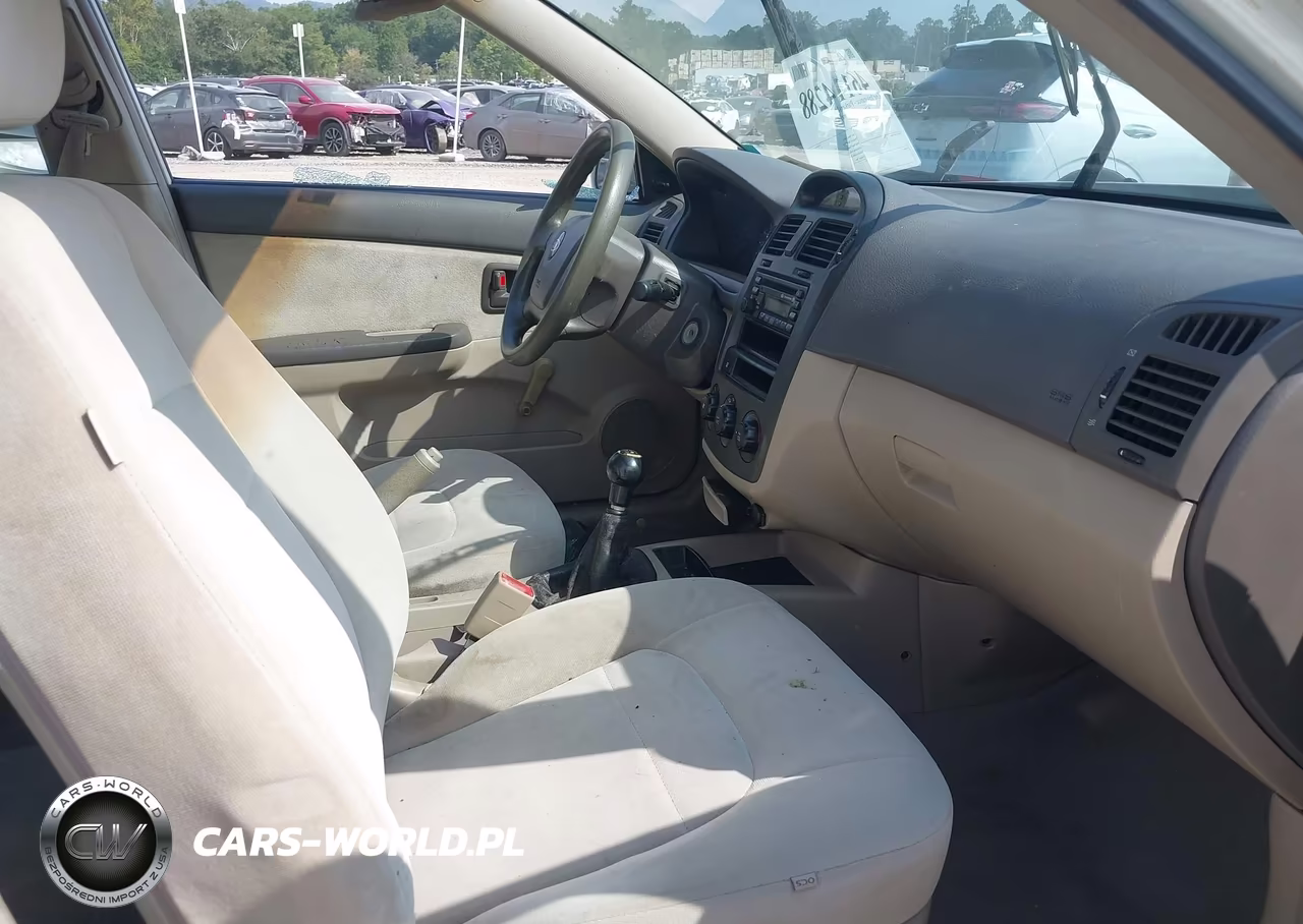 2004 Kia Spectra Ex-Lx VIN:KNAFE121945015920 - 5