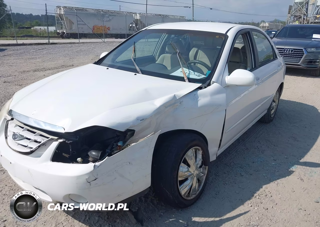 2004 Kia Spectra Ex-Lx VIN:KNAFE121945015920 - 6