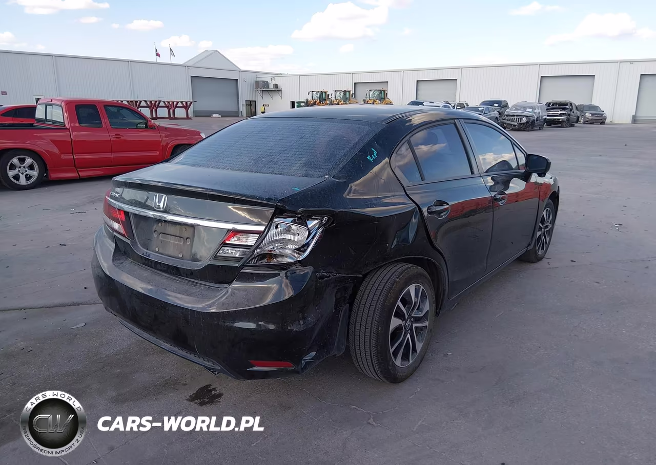 2014 Honda Civic Ex VIN:19XFB2F85EE067947 - 4
