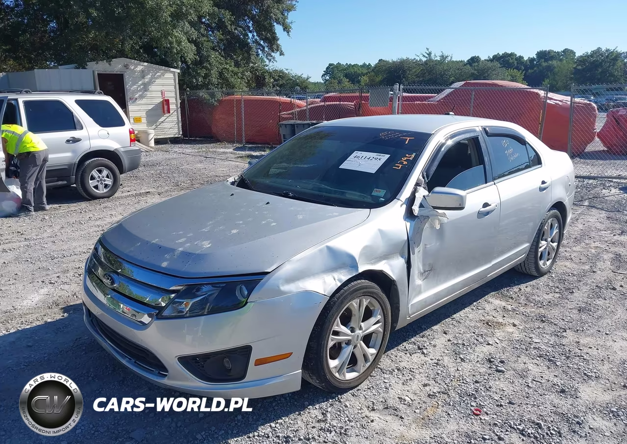 2012 Ford Fusion Se VIN:3FAHP0HA0CR361086 - 2