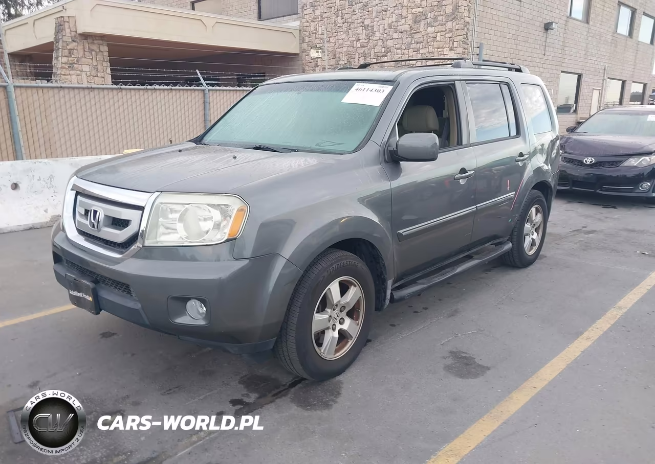 2009 Honda Pilot Ex VIN:5FNYF38409B020662 - 2