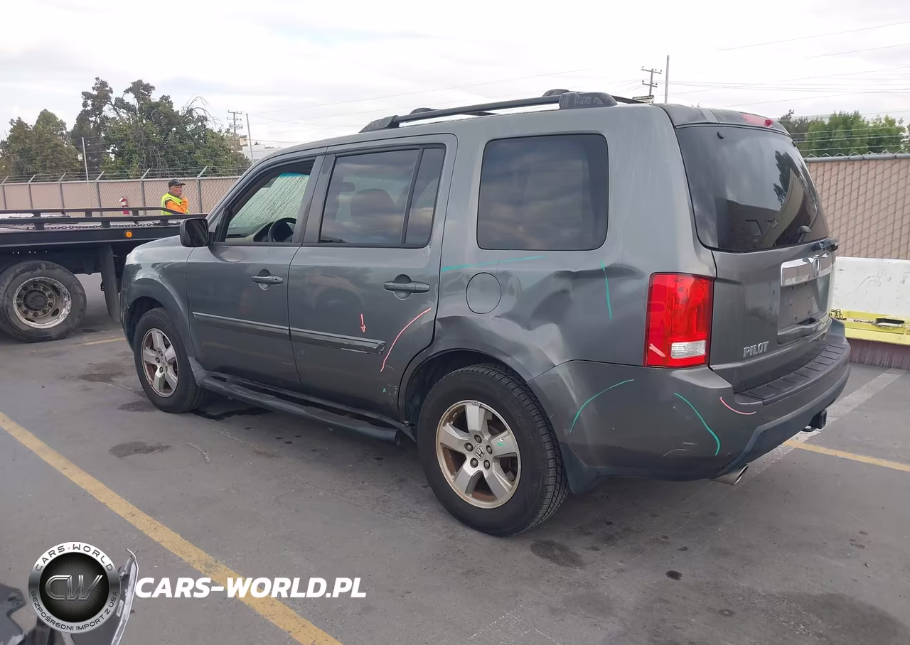 2009 Honda Pilot Ex VIN:5FNYF38409B020662 - 3