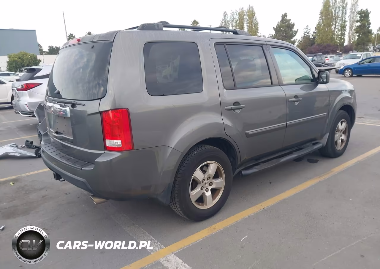 2009 Honda Pilot Ex VIN:5FNYF38409B020662 - 4