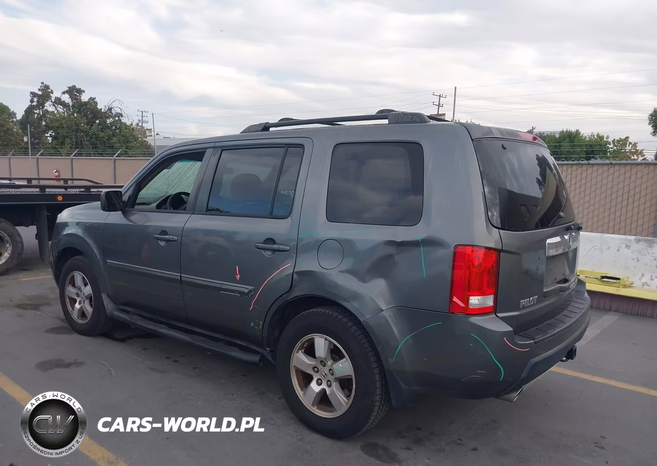 2009 Honda Pilot Ex VIN:5FNYF38409B020662 - 6