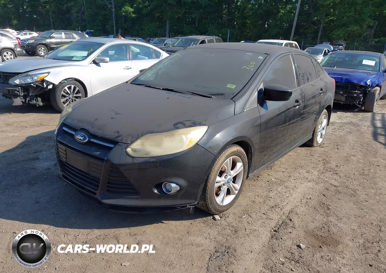 2012 Ford Focus Se VIN:1FAHP3F29CL172934 - 2