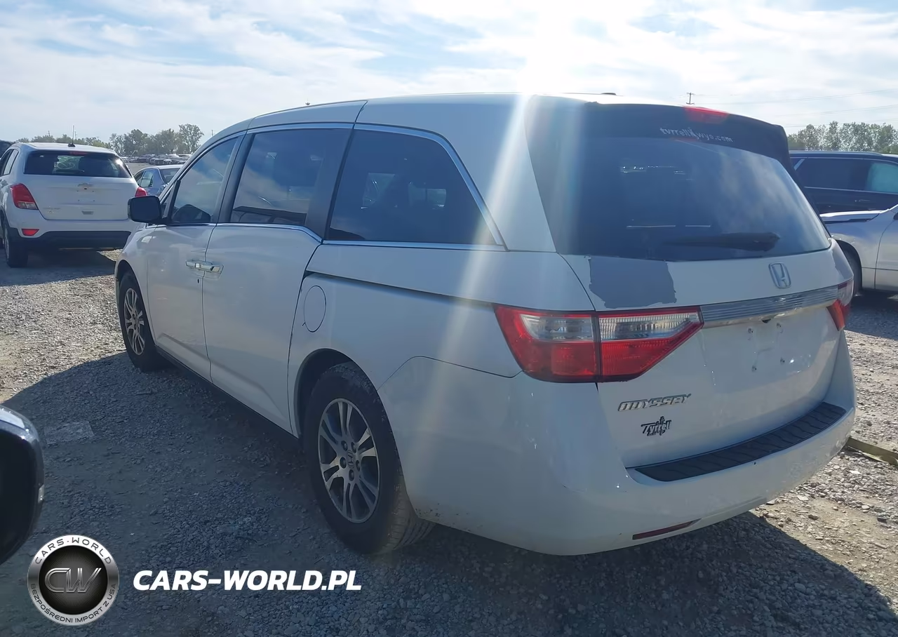 2012 Honda Odyssey Ex-L VIN:5FNRL5H69CB140414 - 3
