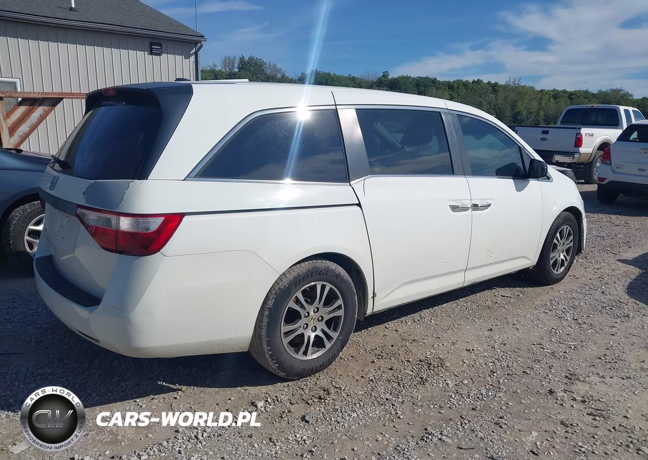 2012 Honda Odyssey Ex-L VIN:5FNRL5H69CB140414 - 4