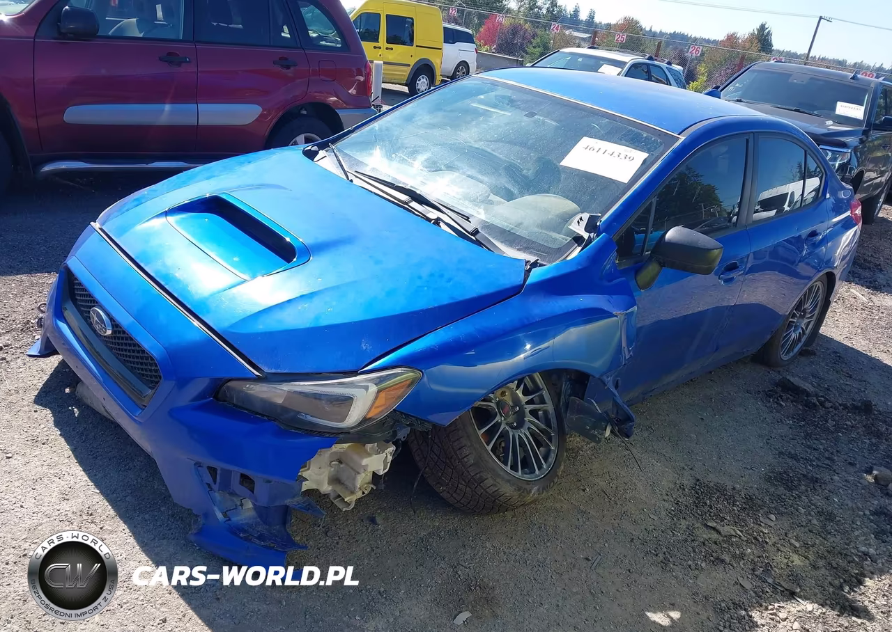 2015 Subaru Wrx VIN:JF1VA1A67F9822414 - 2