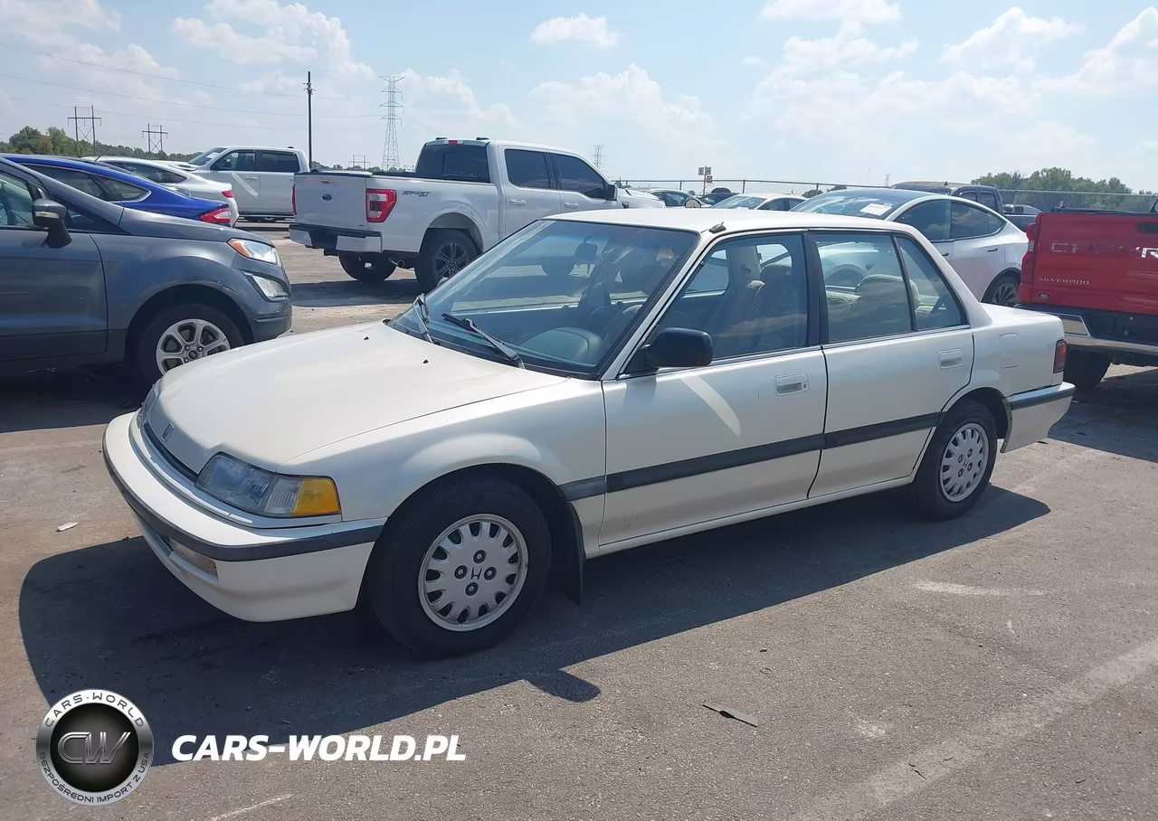 1991 Honda Civic Lx VIN:1HGED3658ML065957 - 2