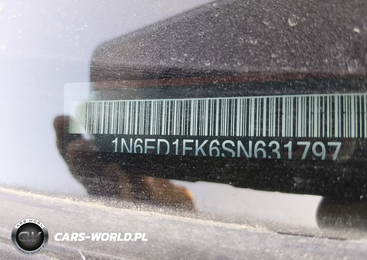 2025 Nissan Frontier Long Bed Sl 4X4 VIN:1N6ED1FK6SN631797 - 9