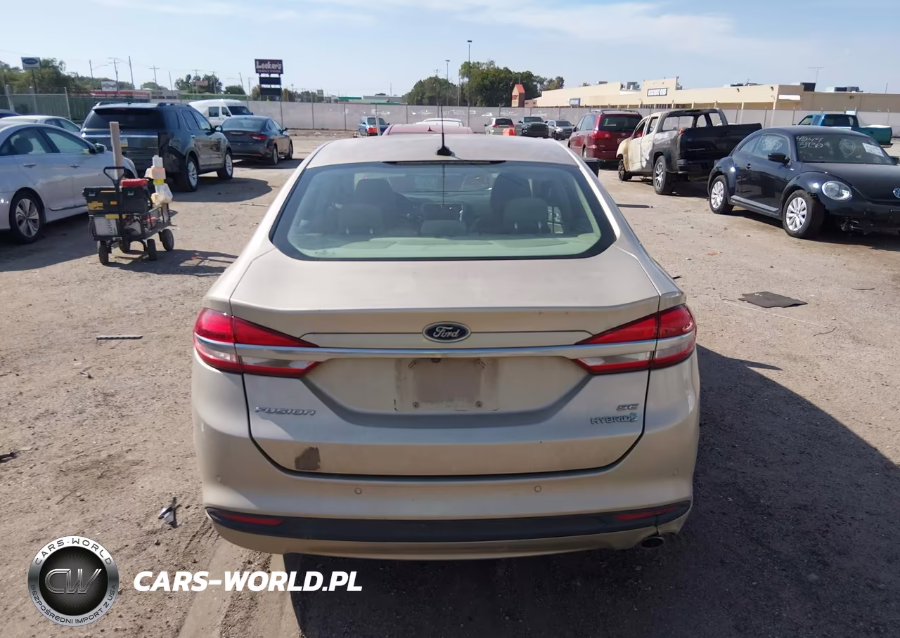 2017 Ford Fusion Hybrid Se VIN:3FA6P0LU9HR319113 - 16