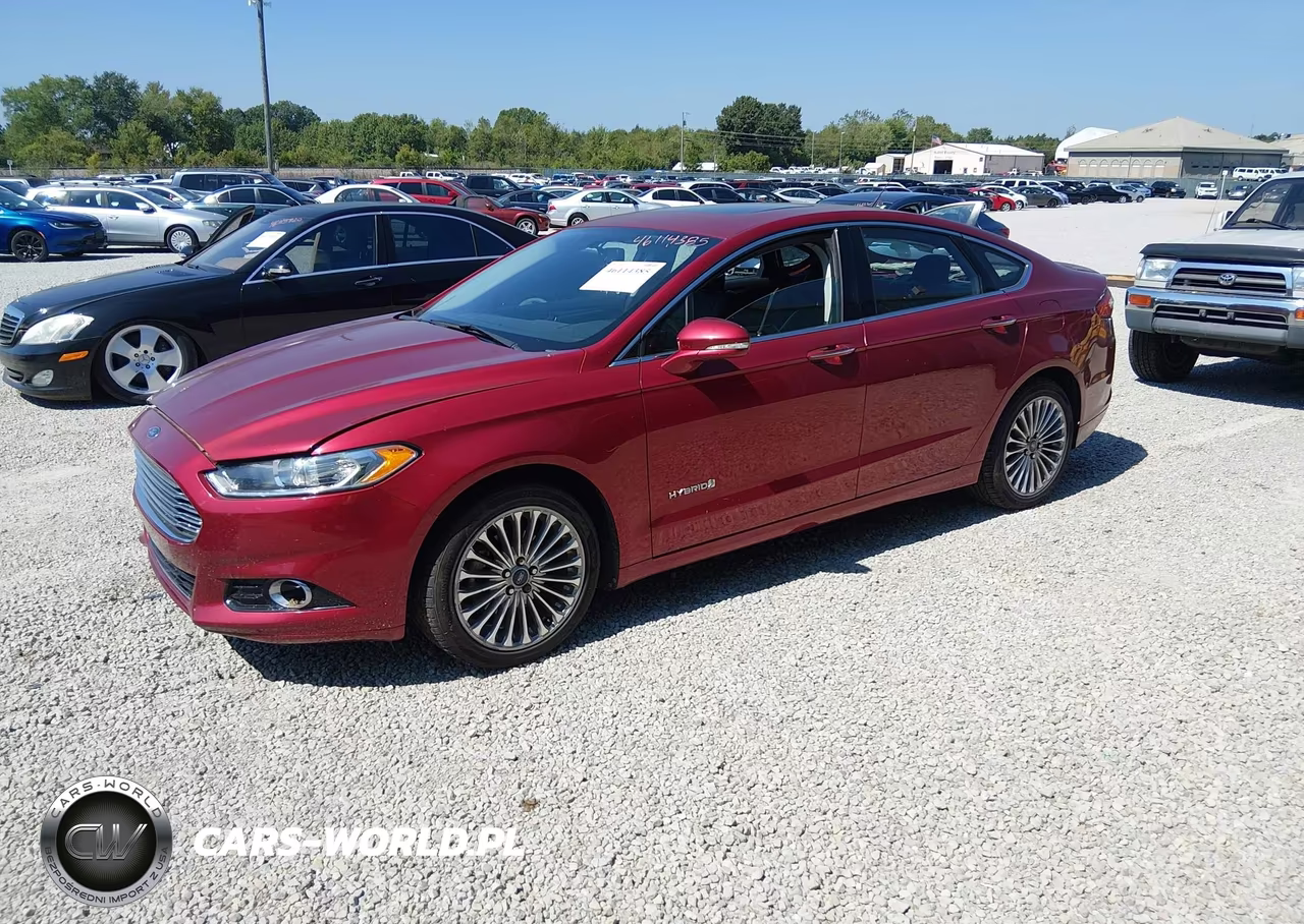 2014 Ford Fusion Hybrid Titanium VIN:3FA6P0RU8ER297432 - 2