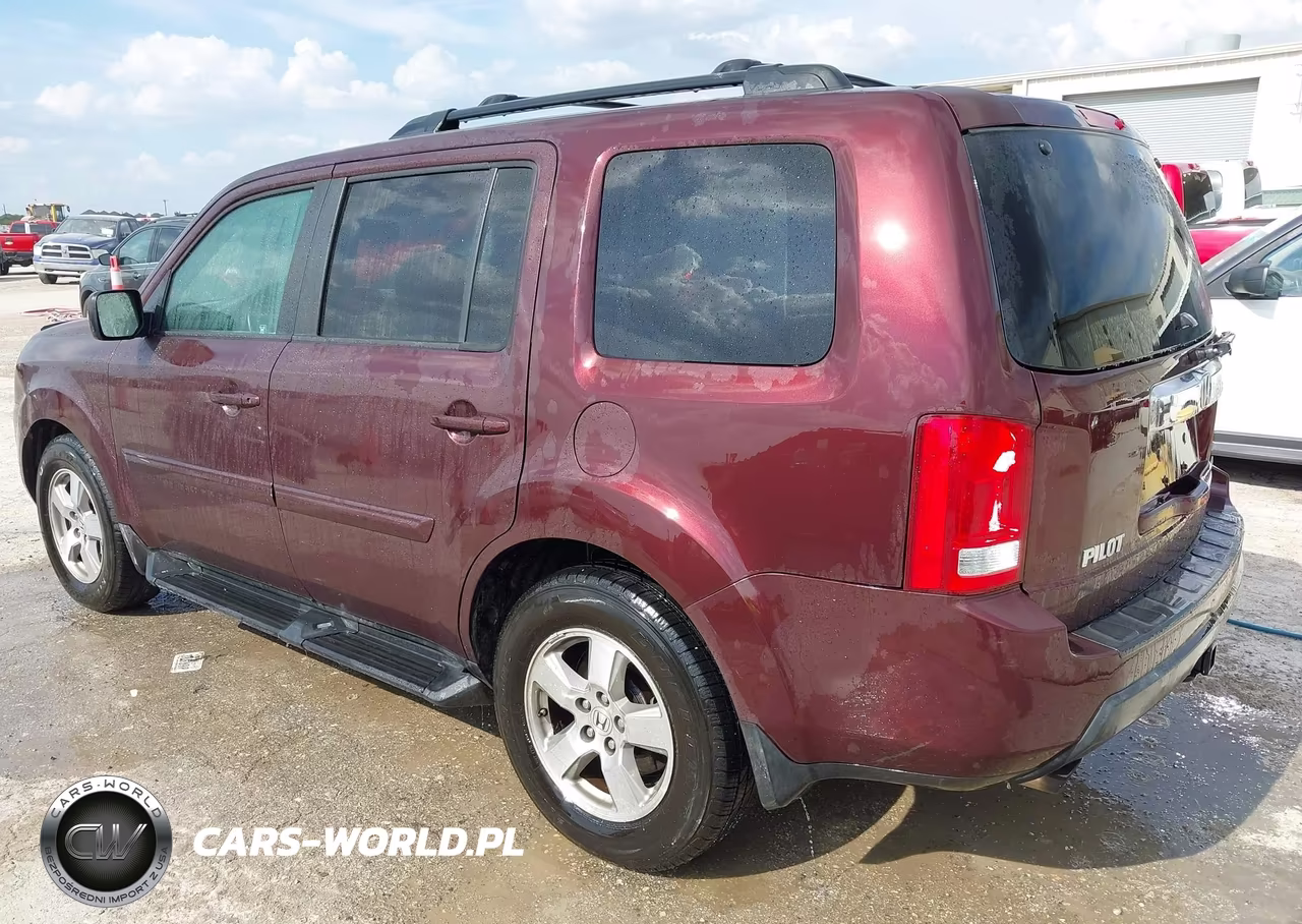 2010 Honda Pilot Ex-L VIN:5FNYF4H60AB029082 - 3