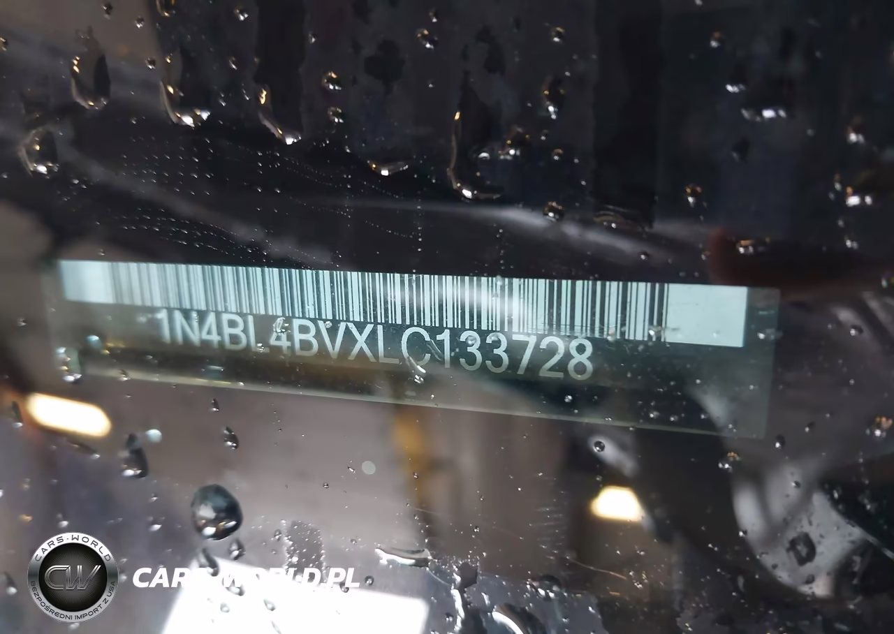 2020 Nissan Altima S Fwd VIN:1N4BL4BVXLC133728 - 9