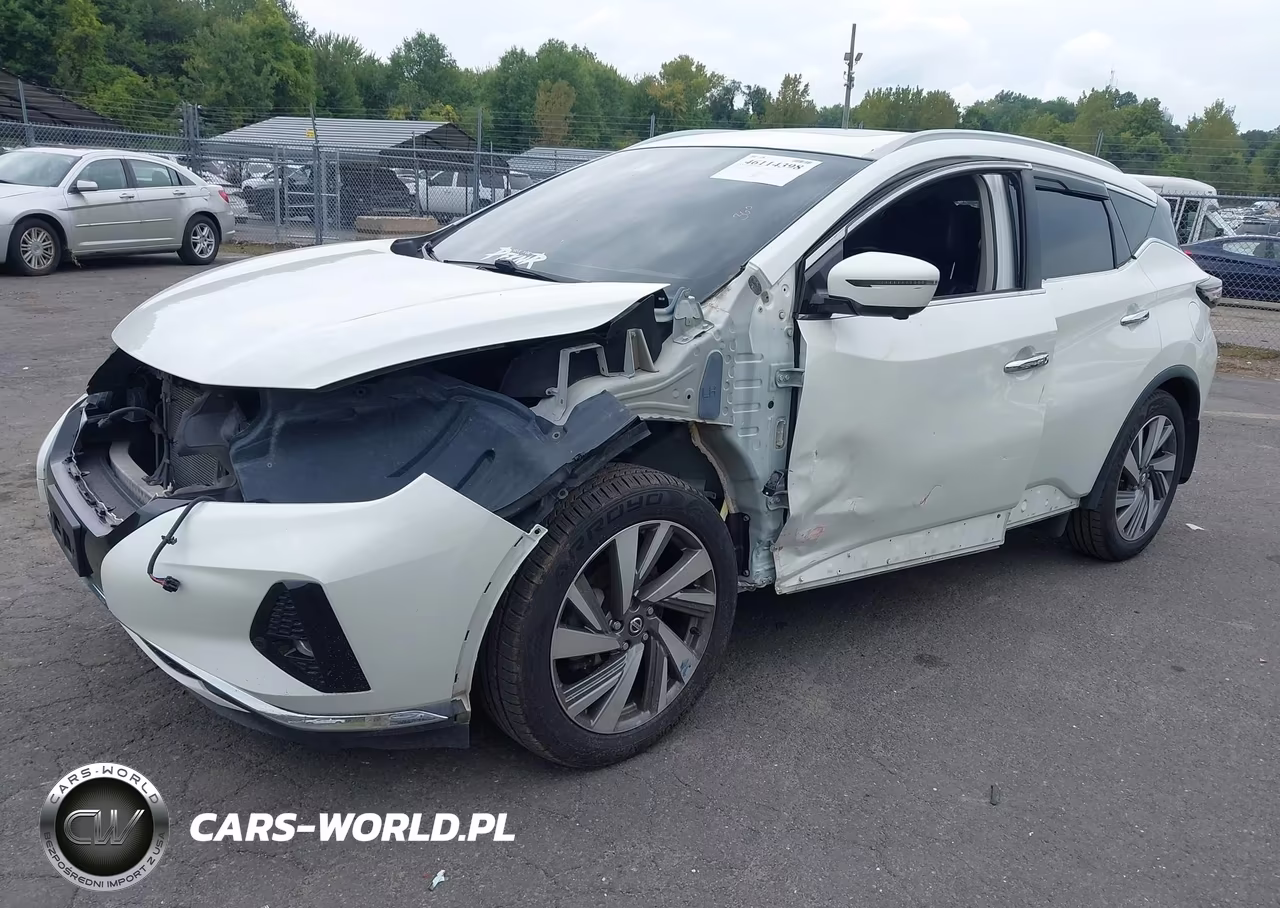 2019 Nissan Murano Sl VIN:5N1AZ2MS0KN158180 - 2