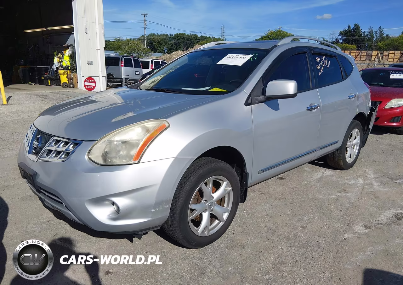 2011 Nissan Rogue Sv VIN:JN8AS5MV7BW278609 - 2