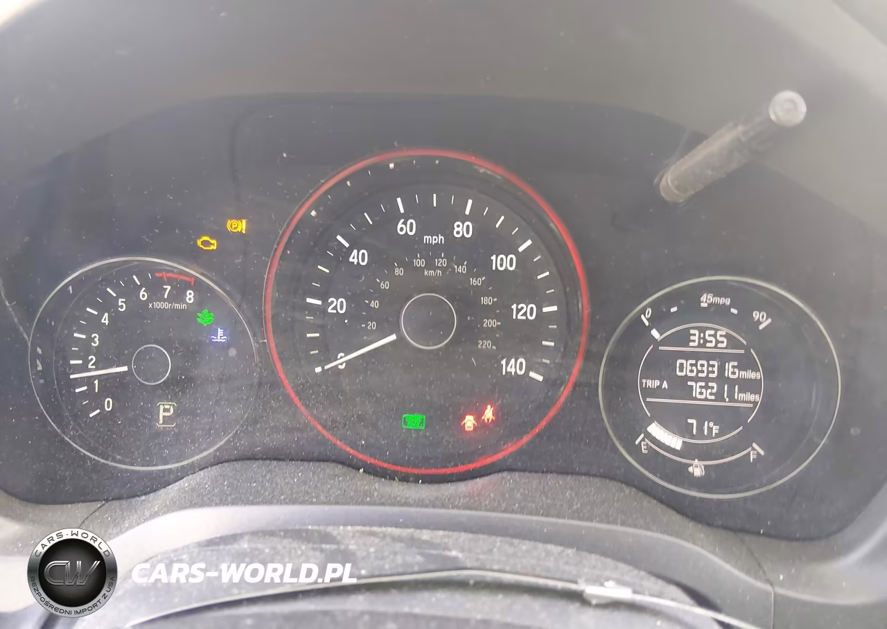 2017 Honda Hr-V Lx VIN:3CZRU6H36HG700961 - 7