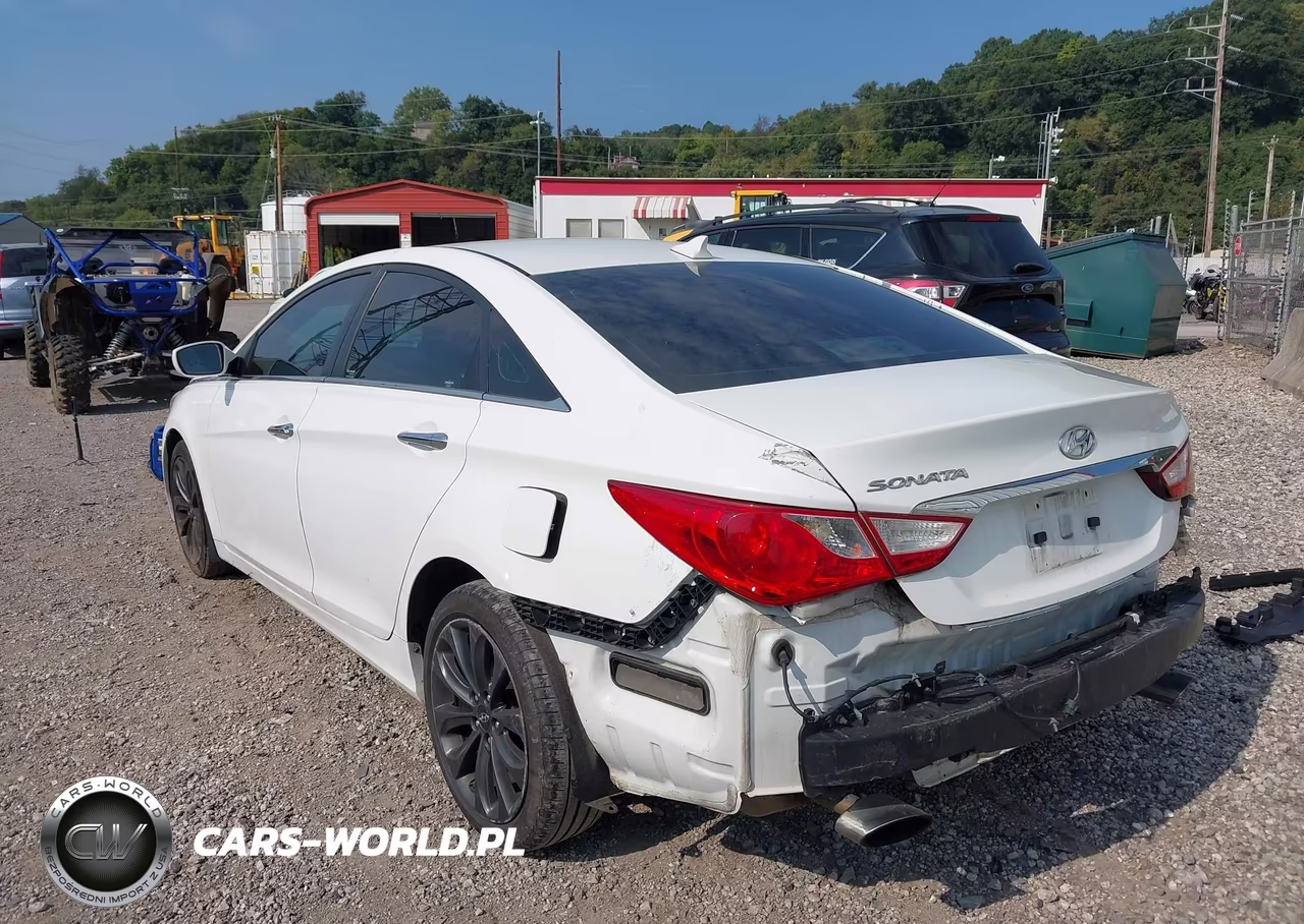 2013 Hyundai Sonata Se VIN:5NPEC4AC6DH783038 - 3