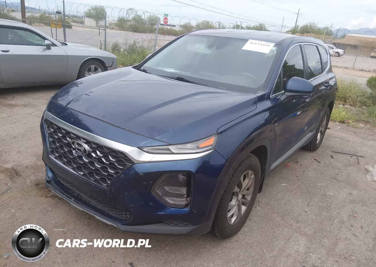 2019 Hyundai Santa Fe Se VIN:5NMS23AD4KH131537 - 2