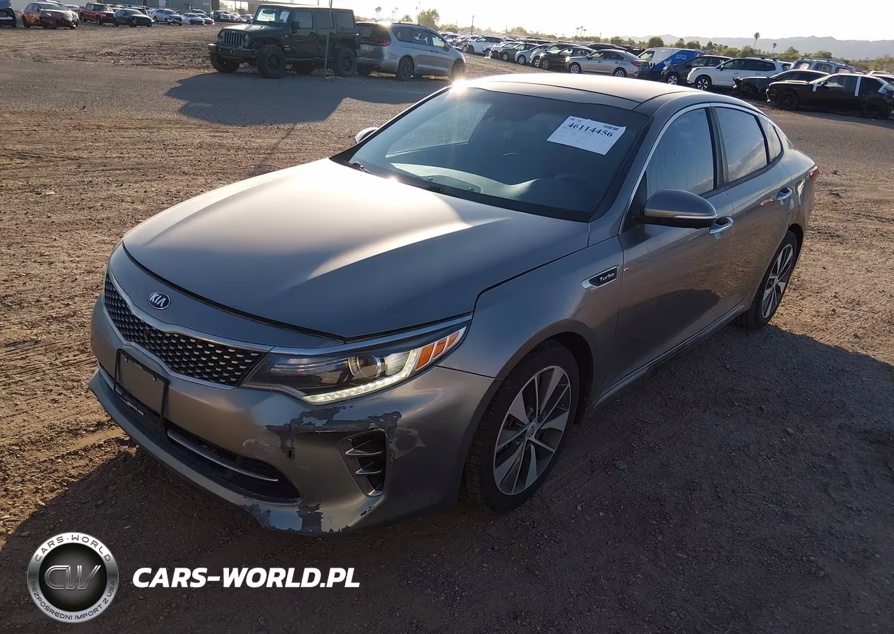 2016 Kia Optima Sxl Turbo VIN:5XXGV4L29GG022642 - 2