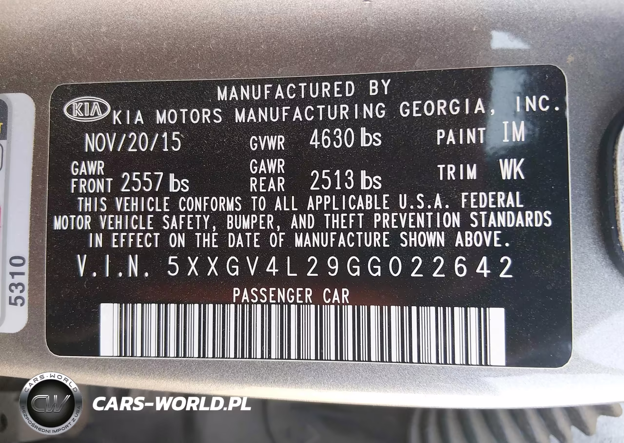 2016 Kia Optima Sxl Turbo VIN:5XXGV4L29GG022642 - 9