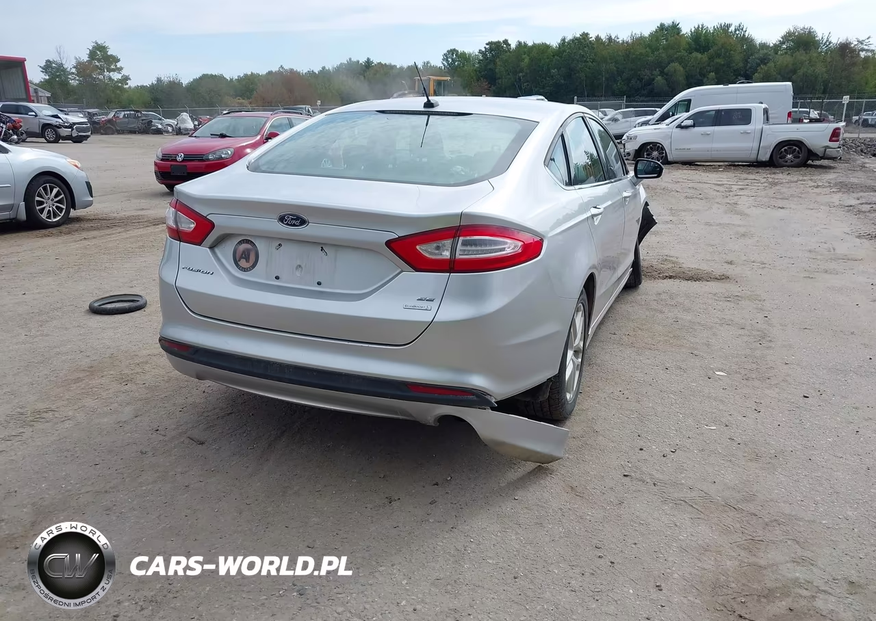 2014 Ford Fusion Se VIN:3FA6P0HD3ER108610 - 4