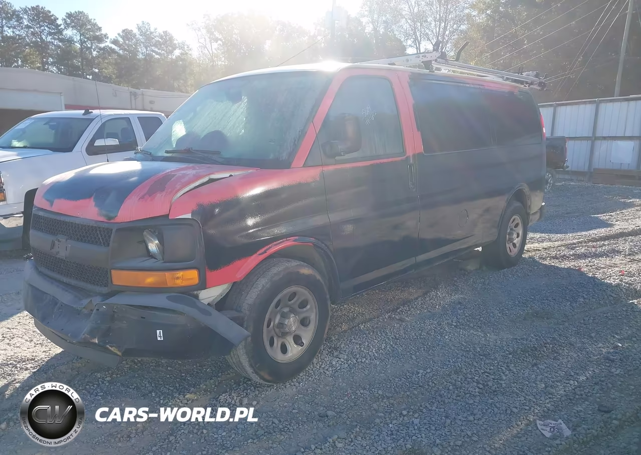 2009 Chevrolet Express 1500 Work Van VIN:1GCFG15X291135604 - 2