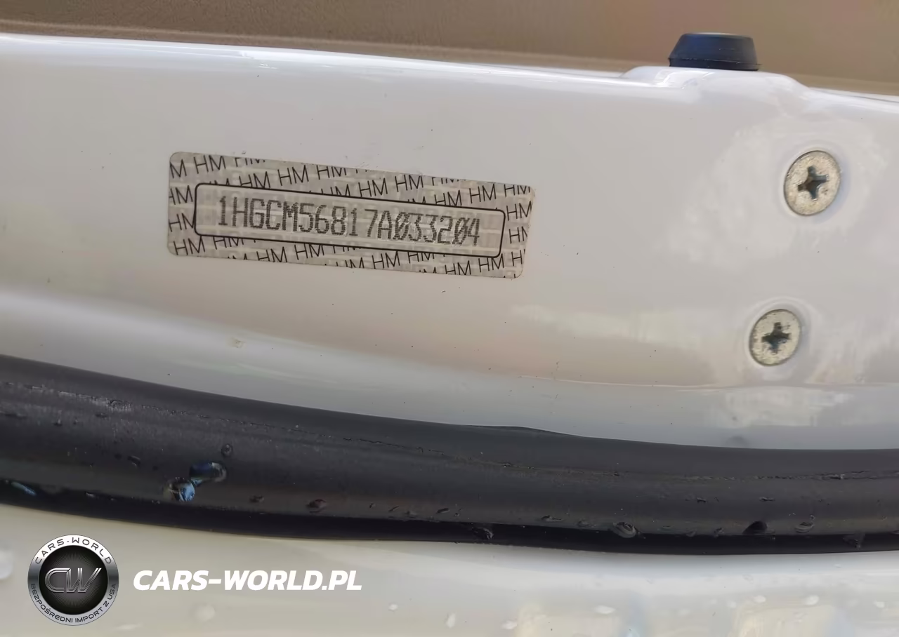 2007 Honda Accord 2.4 Ex VIN:1HGCM56817A033204 - 9