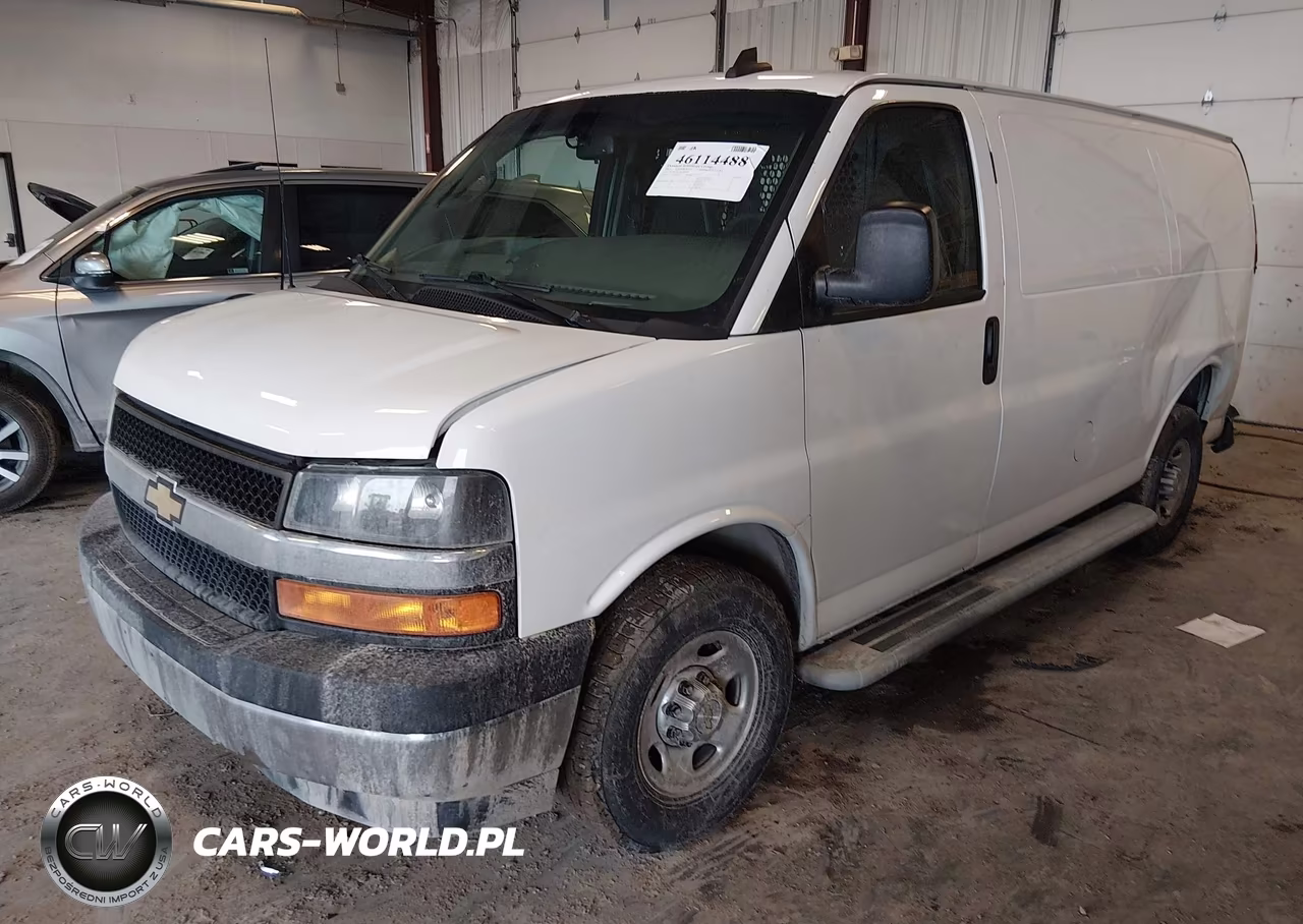 2021 Chevrolet Express Cargo Rwd 2500 Regular Wheelbase Wt VIN:1GCWGAF75M1283804 - 2