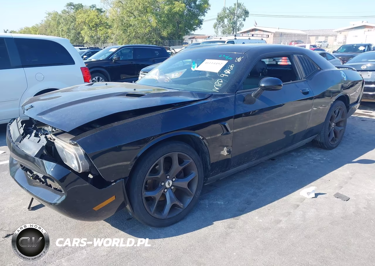2012 Dodge Challenger Sxt VIN:2C3CDYAGXCH137477 - 2