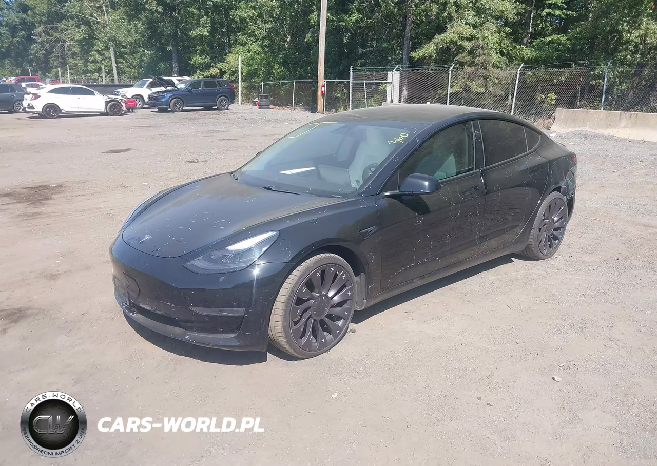 2021 Tesla Model 3 Performance Dual Motor All-Wheel Drive VIN:5YJ3E1ECXMF030167 - 2