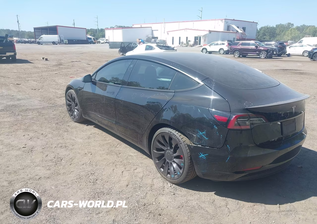 2021 Tesla Model 3 Performance Dual Motor All-Wheel Drive VIN:5YJ3E1ECXMF030167 - 3