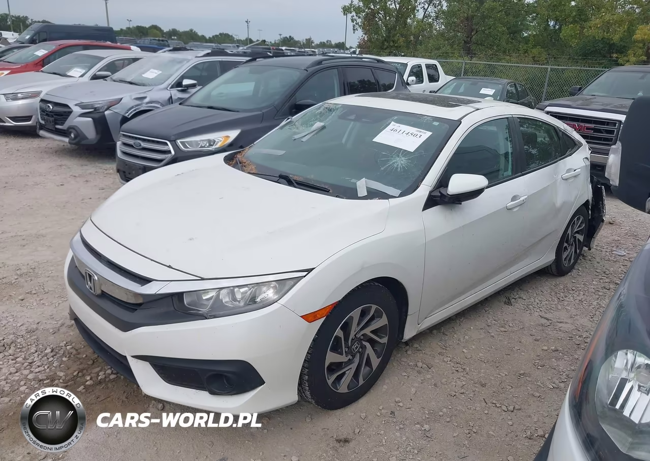 2018 Honda Civic Ex VIN:2HGFC2F83JH572706 - 2