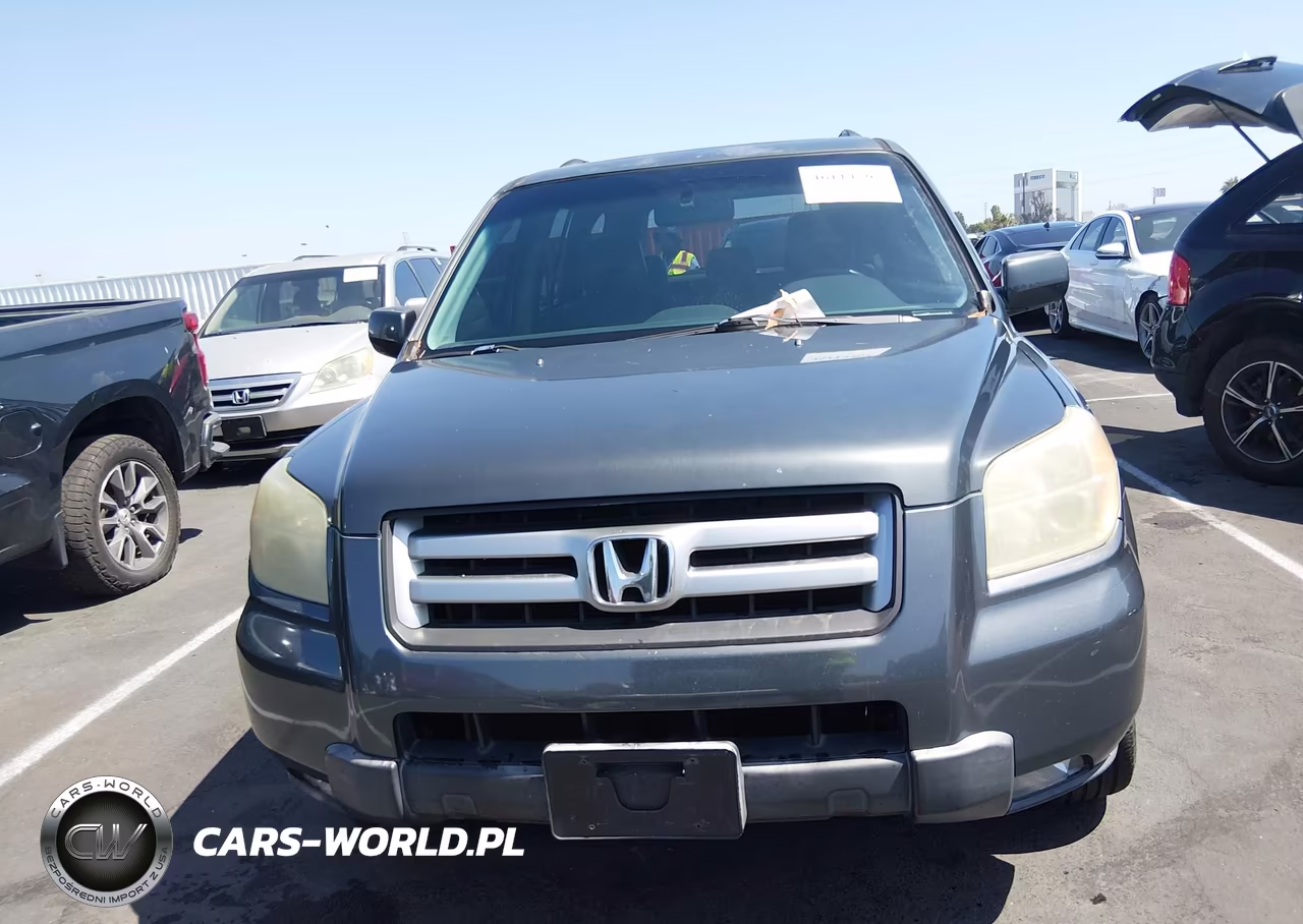 2006 Honda Pilot Ex-L VIN:2HKYF18636H551681 - 12