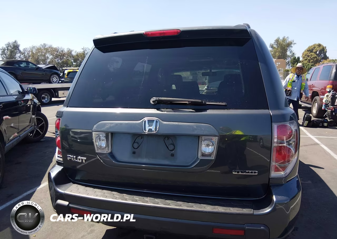 2006 Honda Pilot Ex-L VIN:2HKYF18636H551681 - 16