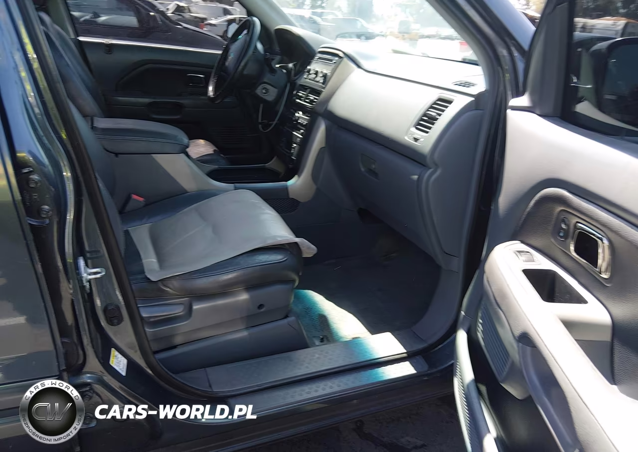 2006 Honda Pilot Ex-L VIN:2HKYF18636H551681 - 5