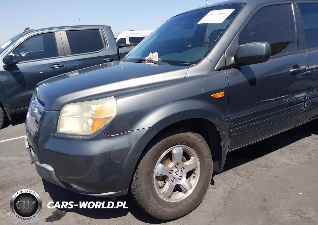 2006 Honda Pilot Ex-L VIN:2HKYF18636H551681 - 6