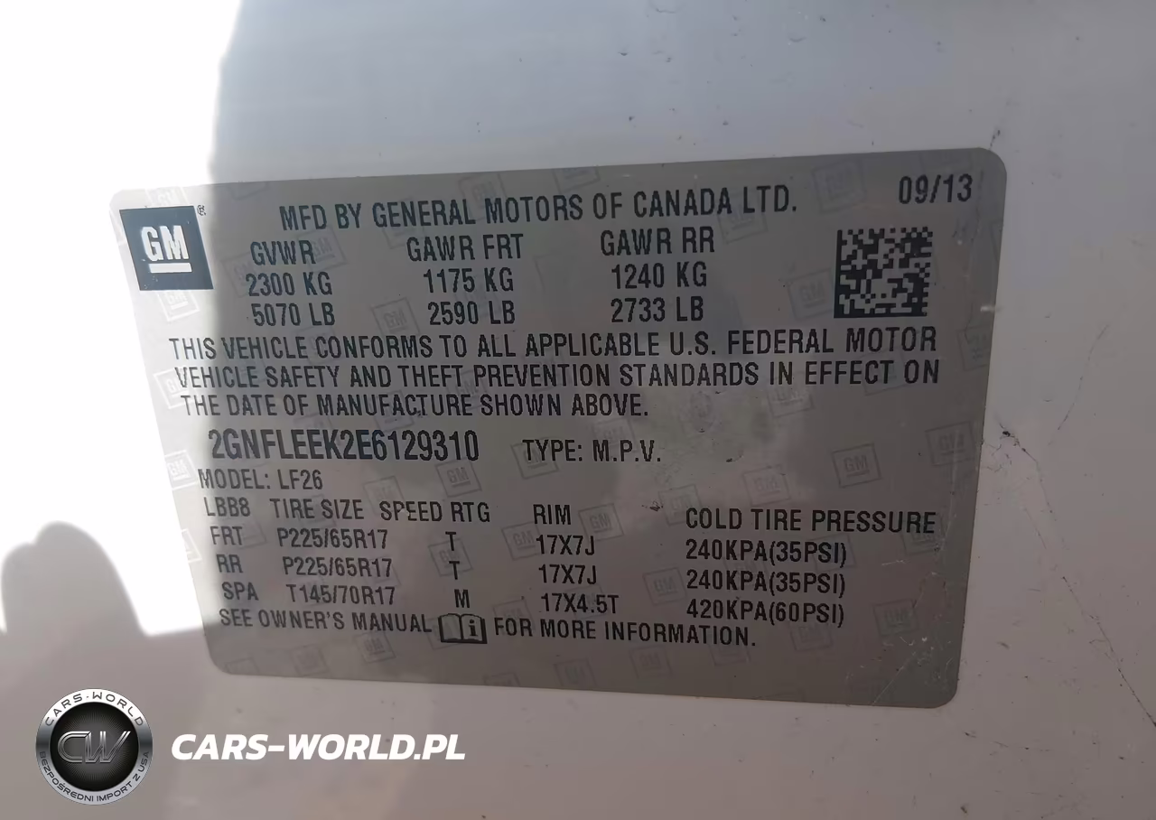 2014 Chevrolet Equinox Ls VIN:2GNFLEEK2E6129310 - 9