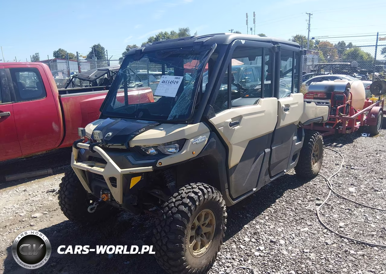 2023 Can-Am Defender Max Limited Cab Hd10 VIN:3JBUUAX47PK009854 - 2