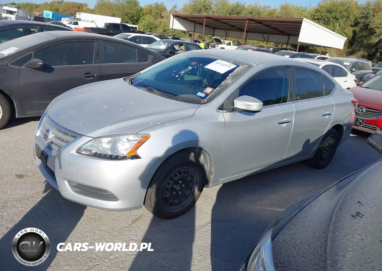 2015 Nissan Sentra S VIN:3N1AB7AP6FY329547 - 2