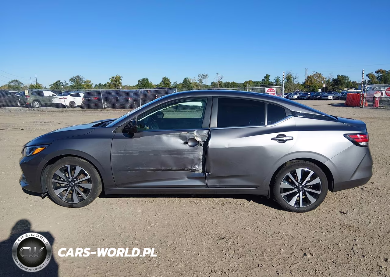 2022 Nissan Sentra Sv Xtronic Cvt VIN:3N1AB8CV6NY305636 - 14