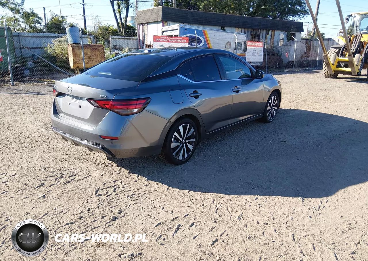 2022 Nissan Sentra Sv Xtronic Cvt VIN:3N1AB8CV6NY305636 - 4
