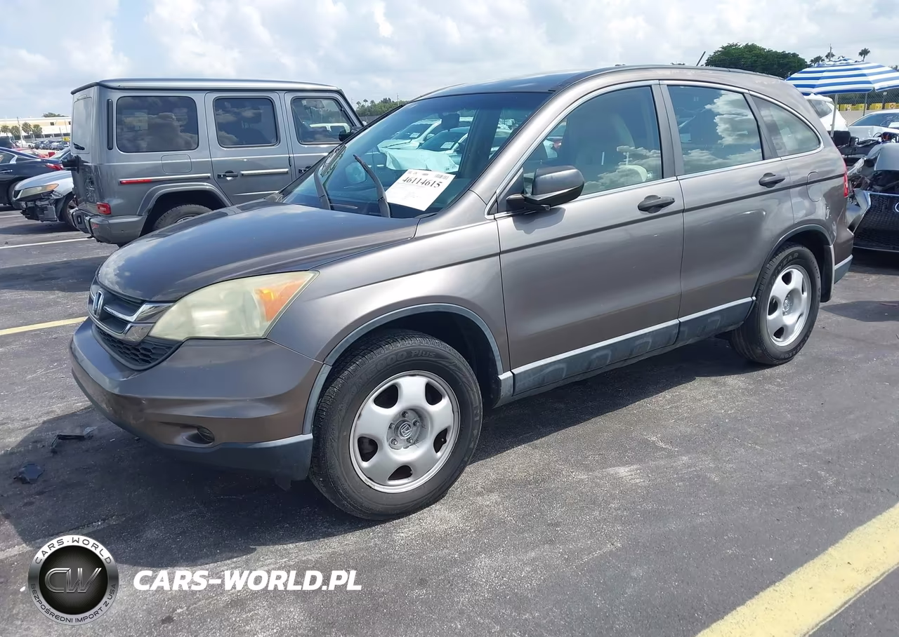 2010 Honda Cr-V Lx VIN:3CZRE3H36AG706230 - 2