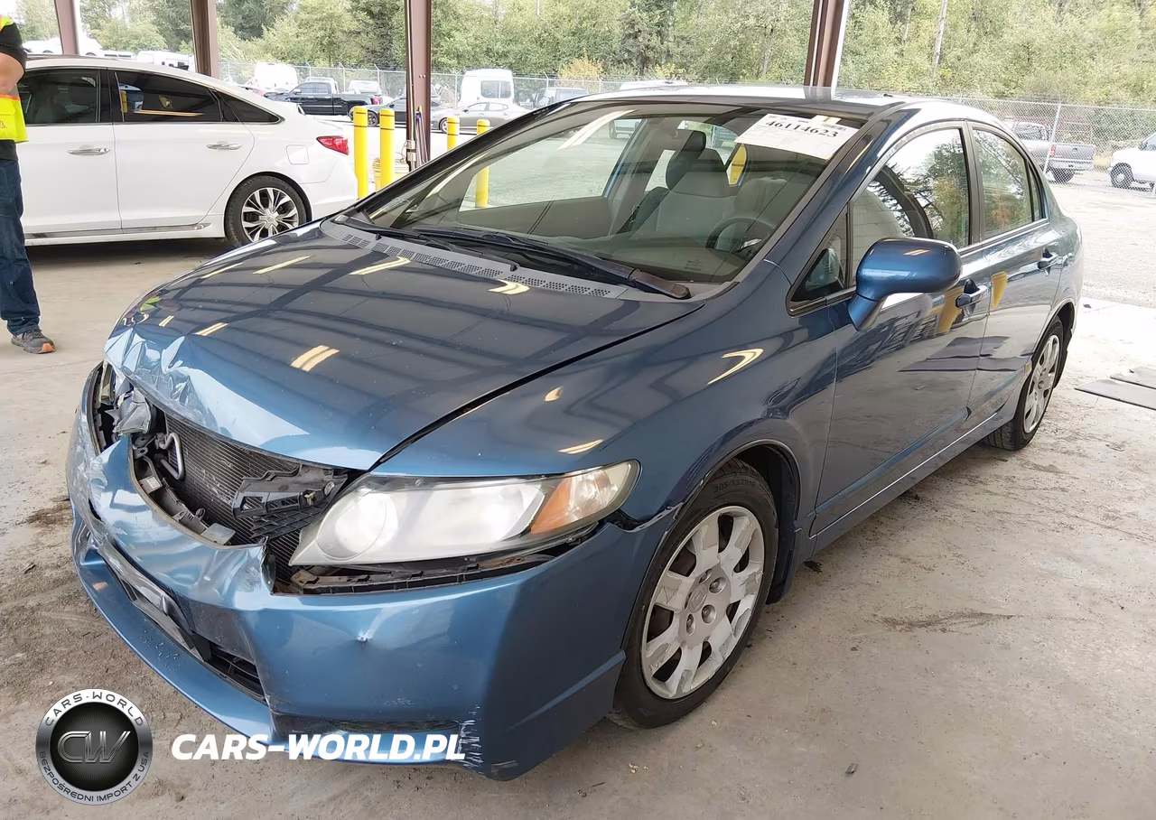 2009 Honda Civic Lx VIN:19XFA16539E005990 - 2