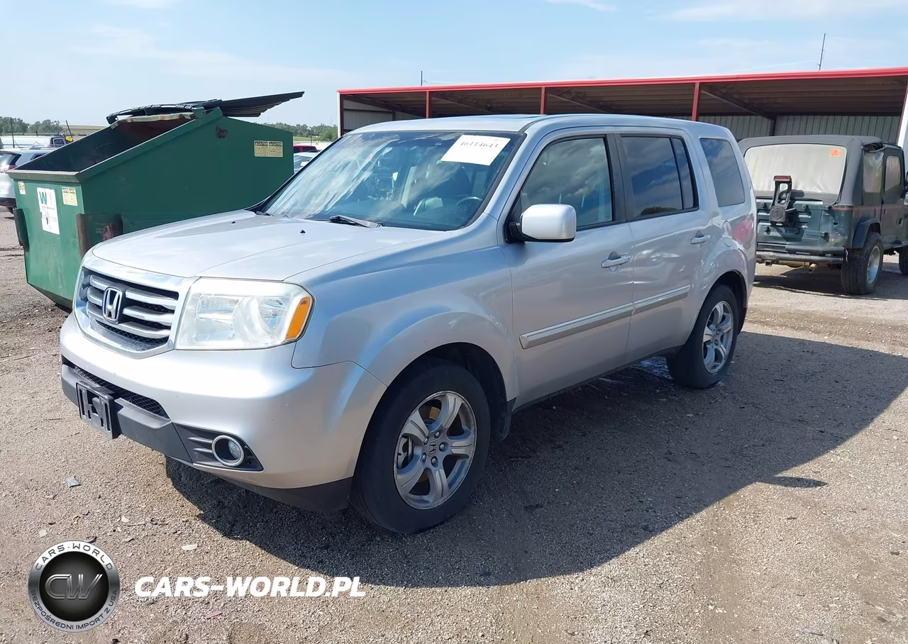 2012 Honda Pilot Ex-L VIN:5FNYF4H63CB043951 - 2