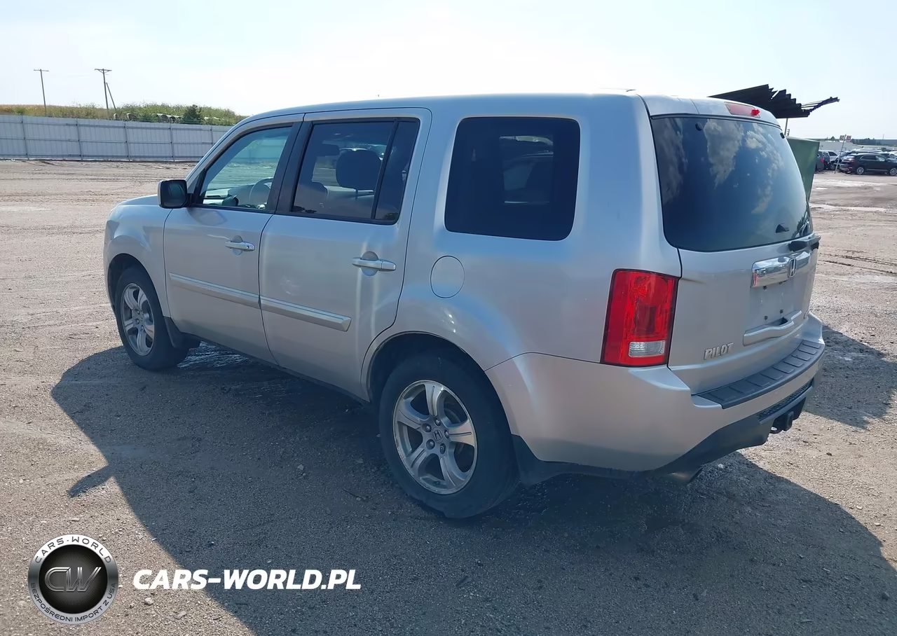 2012 Honda Pilot Ex-L VIN:5FNYF4H63CB043951 - 3