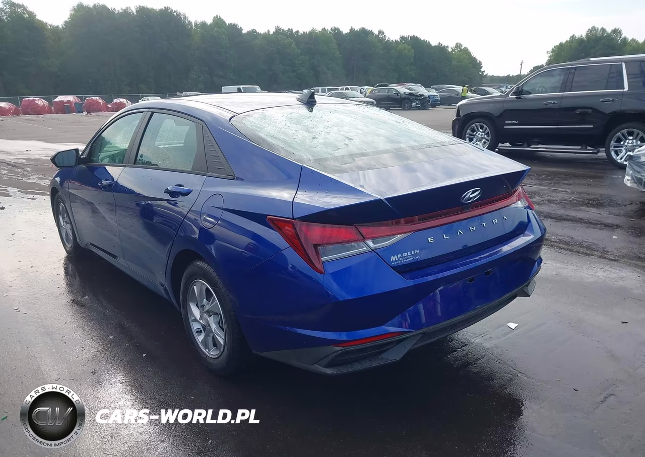 2021 Hyundai Elantra Se VIN:5NPLL4AG9MH015984 - 3